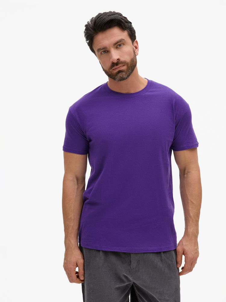 Футболка Imperial 190, темно-фиолетовая / Миниатюра модельного (1000)