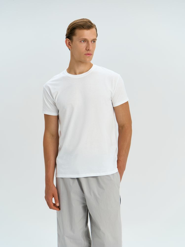 Футболка унисекс Regent 150, белая / Миниатюра модельного (1000)