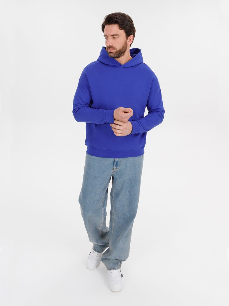 Худи оверсайз унисекс Outshine, ярко-синее / Миниатюра модельного (1000)