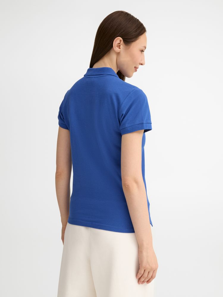 Рубашка поло женская People 210, ярко-синяя (royal) / Миниатюра модельного (1000)