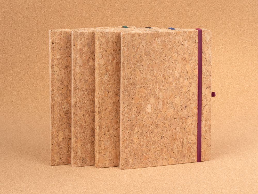 Блокнот Corkfolio, красный / Миниатюра имиджевого (1000)