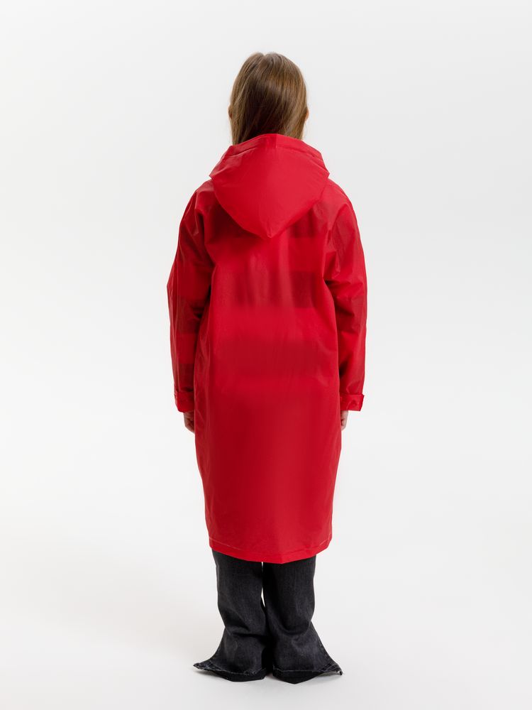 Дождевик детский RainDrop Kids, красный / Миниатюра модельного (1000)