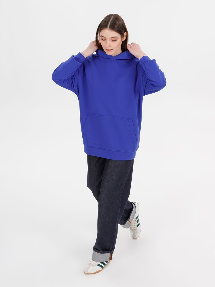 Худи оверсайз унисекс Outshine, ярко-синее / Миниатюра модельного (1000)