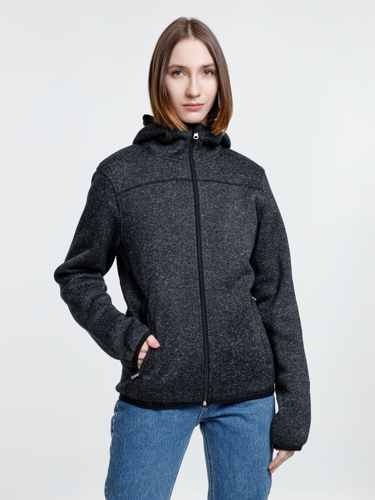 Куртка с капюшоном унисекс Gotland, черная / Миниатюра модельного (1000)