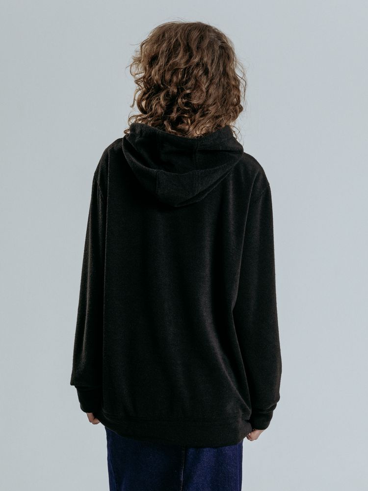 Худи унисекс Prima Vista, черное / Миниатюра модельного (1000)