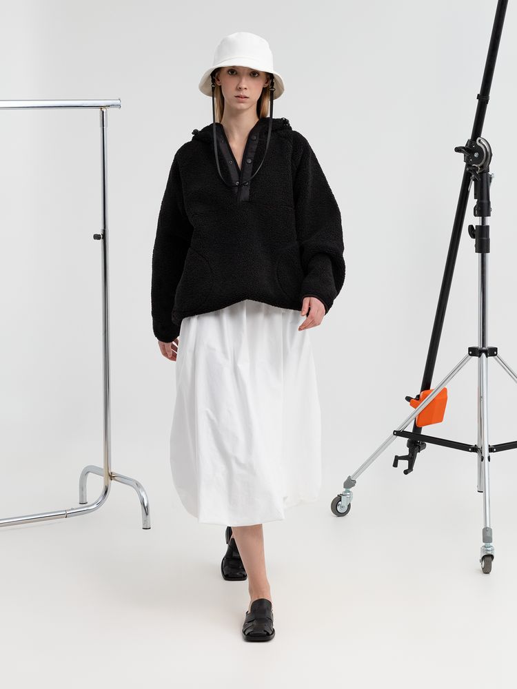 Анорак унисекс Oblako, черный / Миниатюра модельного (1000)