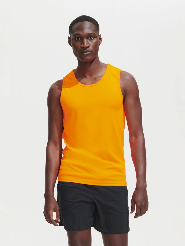 Майка мужская Sporty TT Men, оранжевый неон / Миниатюра имиджевого (1000)