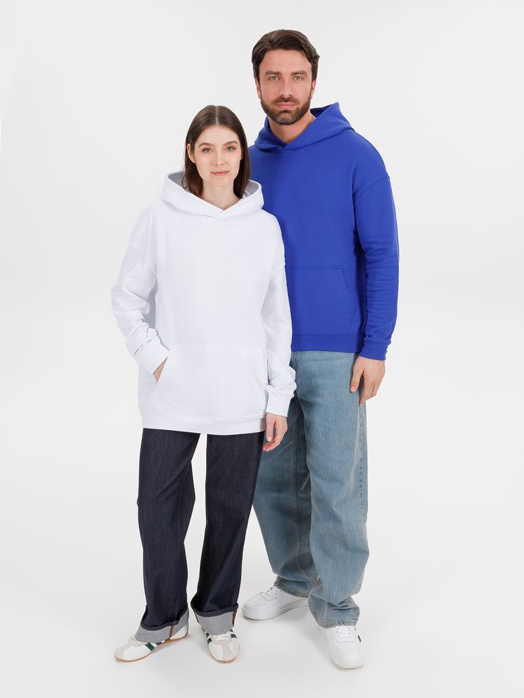 Худи оверсайз унисекс Outshine, ярко-синее / Миниатюра модельного (1000)