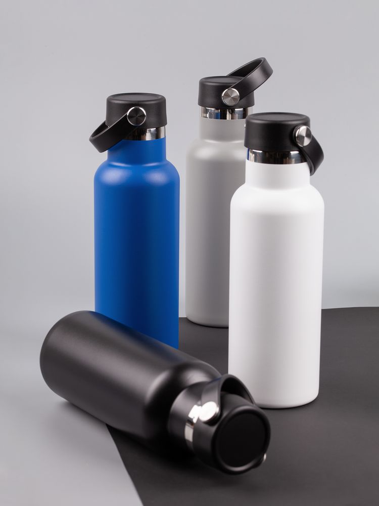 Термобутылка Bidon, черная / Миниатюра имиджевого (1000)