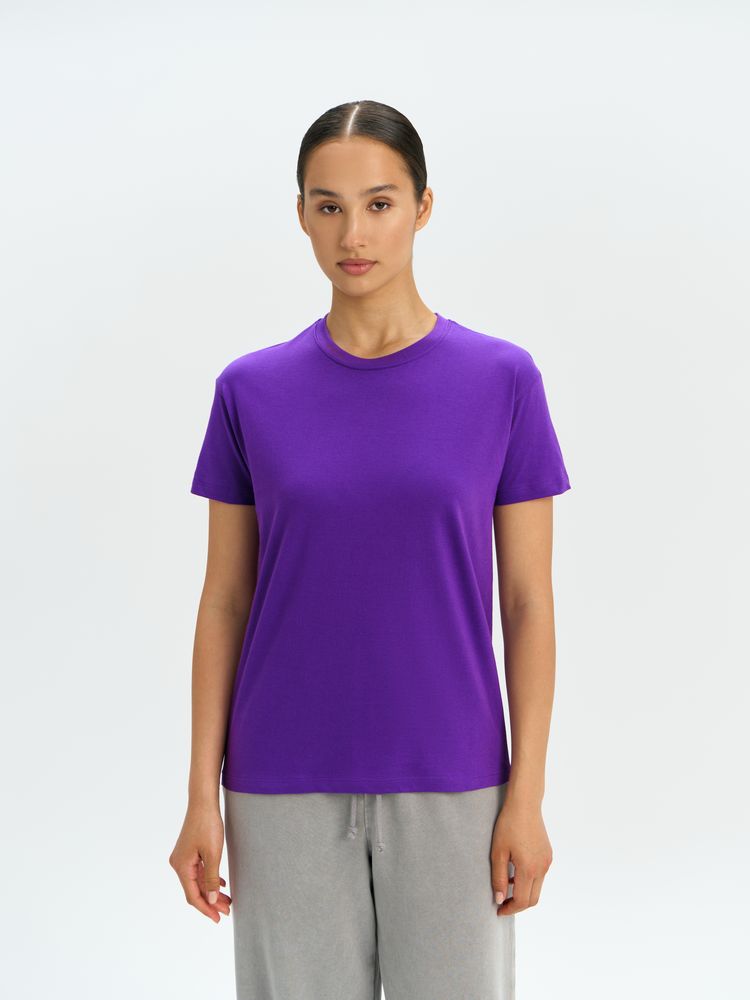 Футболка унисекс Regent 150, темно-фиолетовая / Миниатюра модельного (1000)