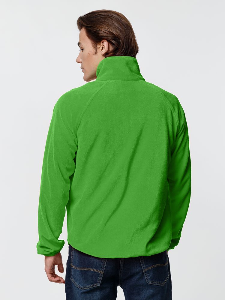 Куртка флисовая унисекс Fliska, зеленое яблоко / Миниатюра модельного (1000)