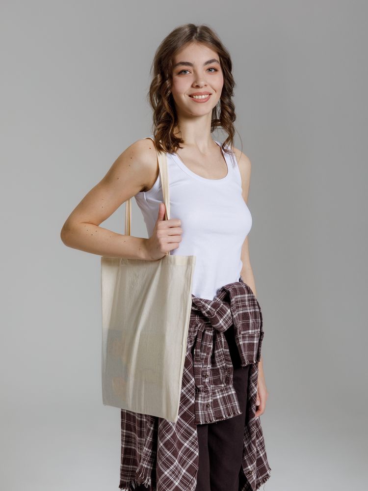 Сумка для покупок Cottonica Organic, неокрашенная / Миниатюра модельного (1000)