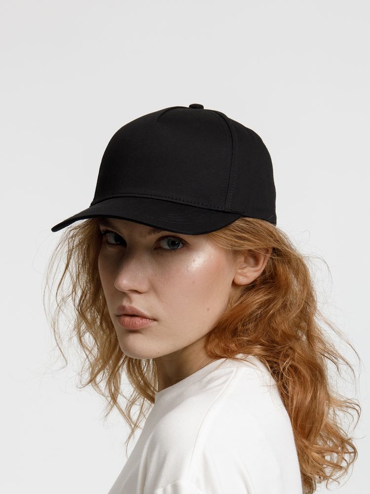 Бейсболка Seguro, черная / Миниатюра модельного (1000)