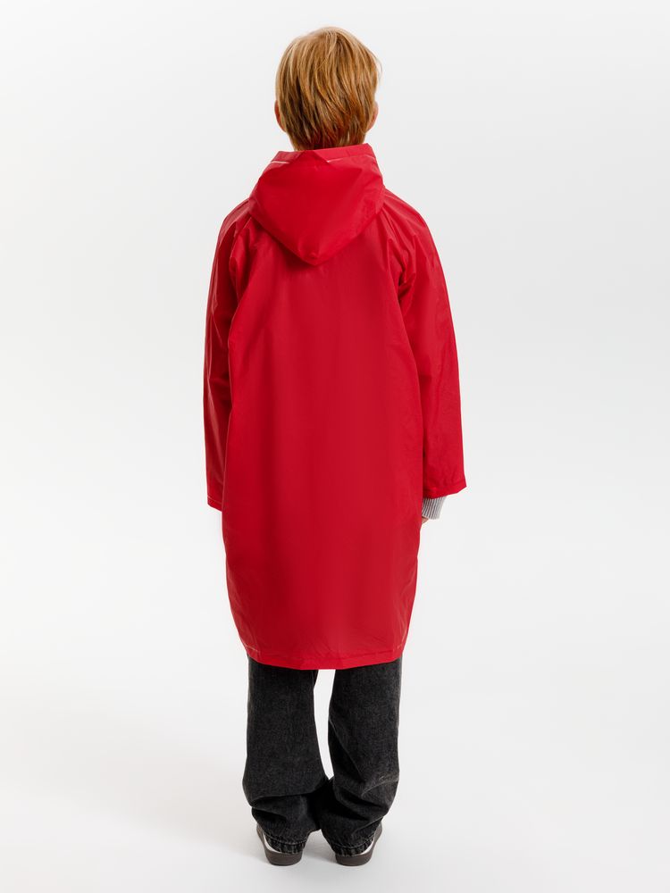 Дождевик детский RainDrop Kids, красный / Миниатюра модельного (1000)