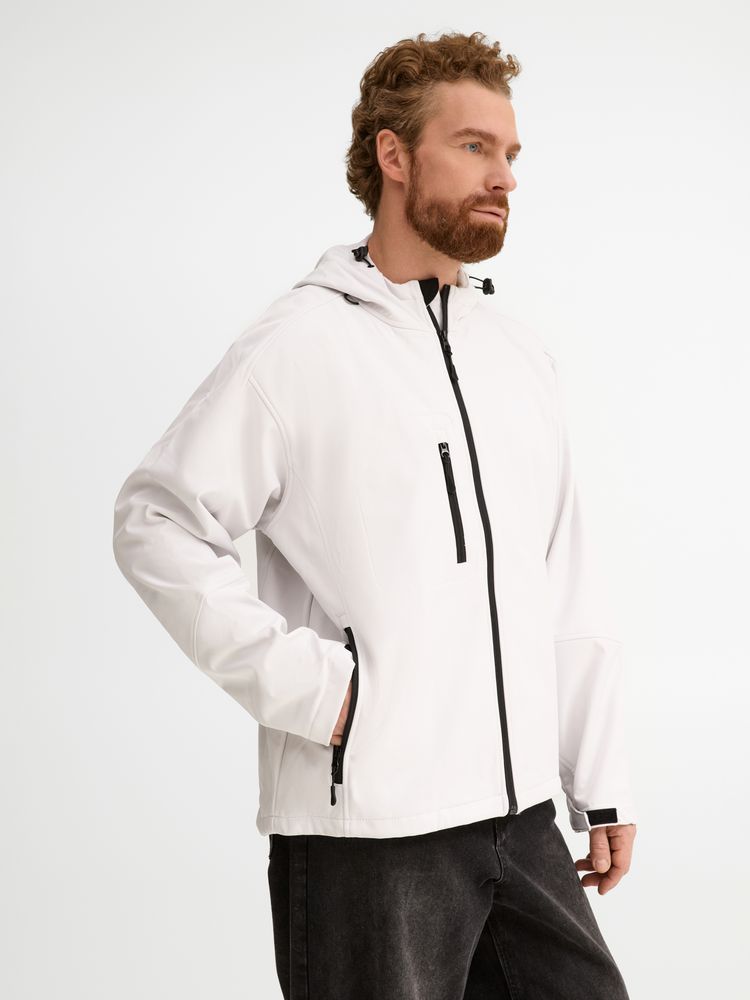 Куртка мужская с капюшоном Replay Men 340, белая / Миниатюра модельного (1000)
