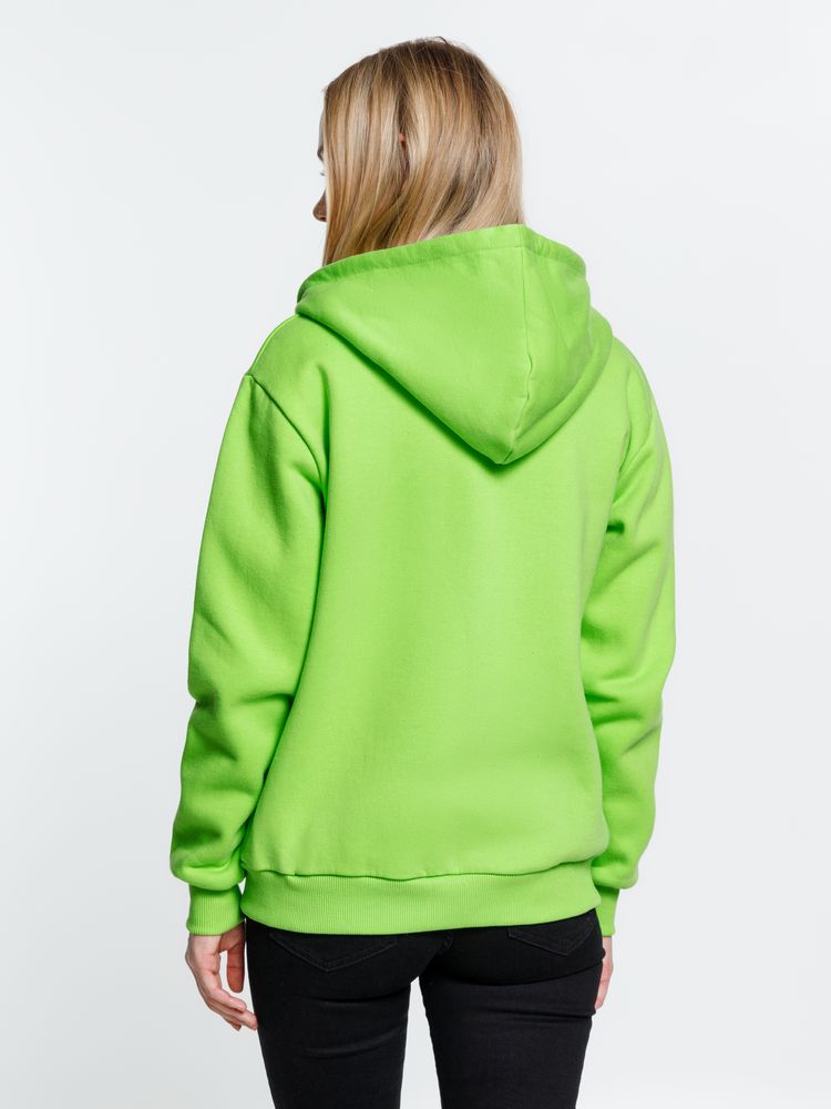 Толстовка на молнии с капюшоном Siverga 2.0 Heavy, зеленое яблоко / Миниатюра модельного (1000)