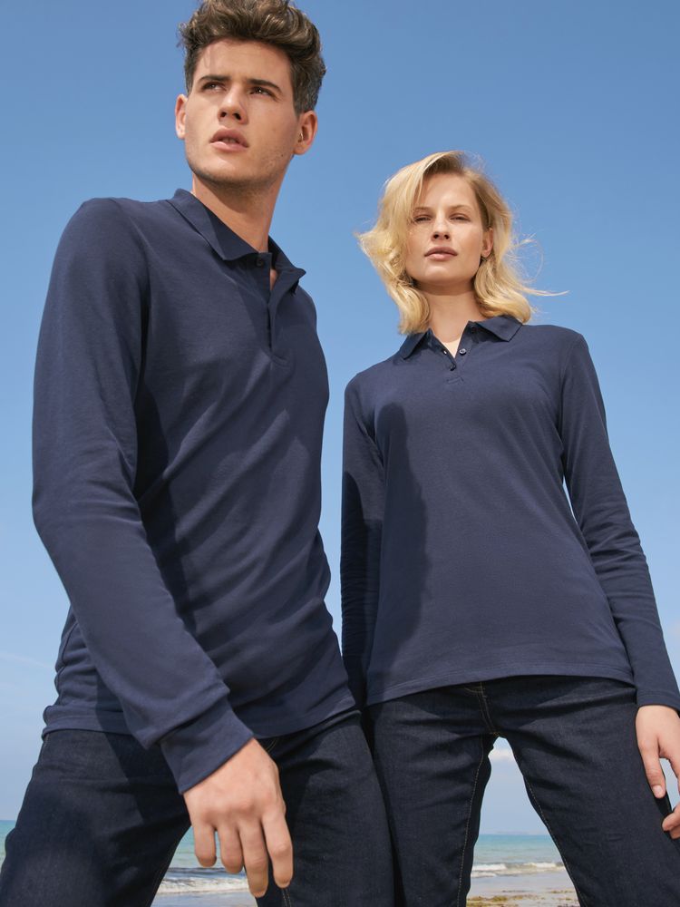 Рубашка поло мужская с длинным рукавом Perfect LSL Men, красная / Миниатюра имиджевого (1000)