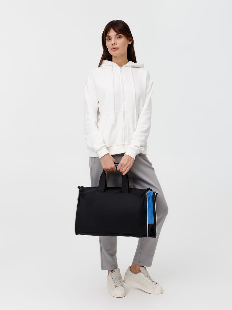 Спортивная сумка Fitnext, черная с синим / Миниатюра модельного (1000)