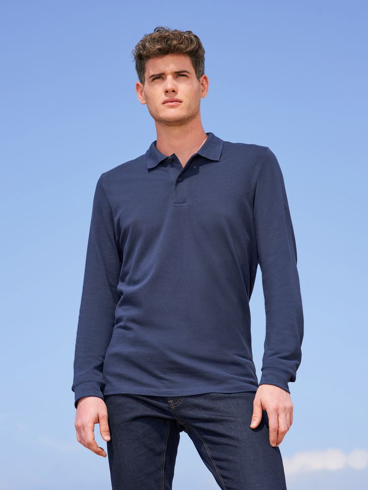 Рубашка поло мужская с длинным рукавом Perfect LSL Men, красная / Миниатюра имиджевого (1000)