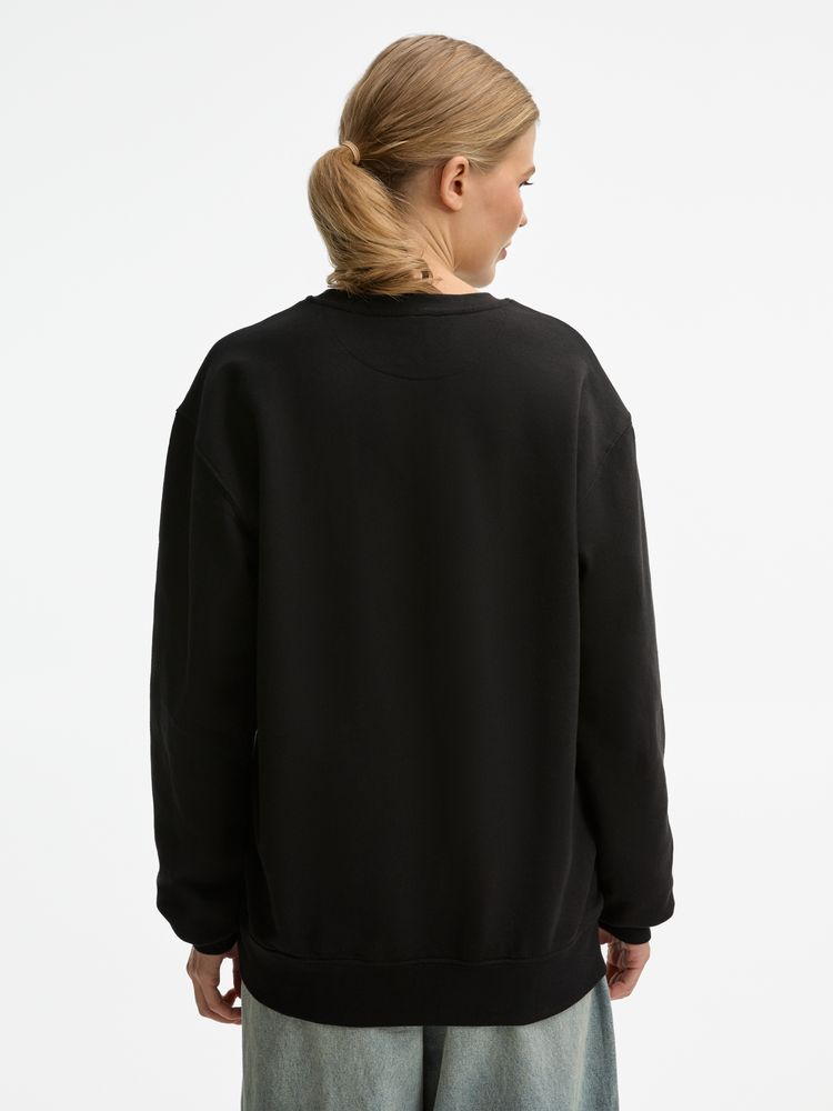 Свитшот унисекс Columbia, черный / Миниатюра модельного (1000)