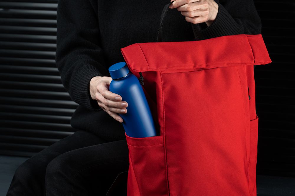 Термобутылка Glendale, синяя / Миниатюра имиджевого (1000)