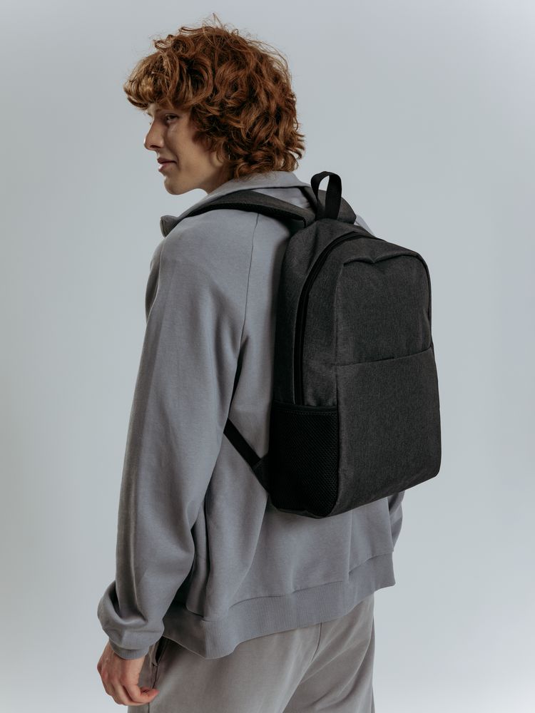 Рюкзак для ноутбука Conttori, черный меланж / Миниатюра модельного (1000)