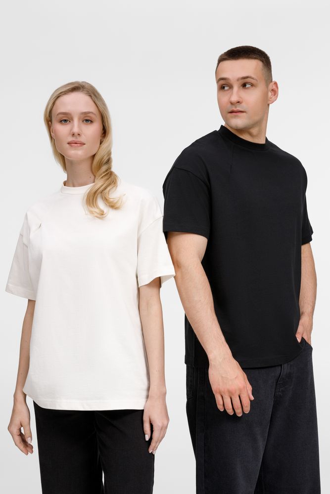 Футболка оверсайз унисекс Sinkopa, черная / Миниатюра модельного (1000)