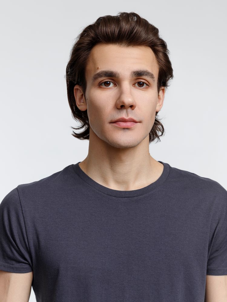 Футболка мужская Crusader Men, темно-серая (графит) / Миниатюра модельного (1000)