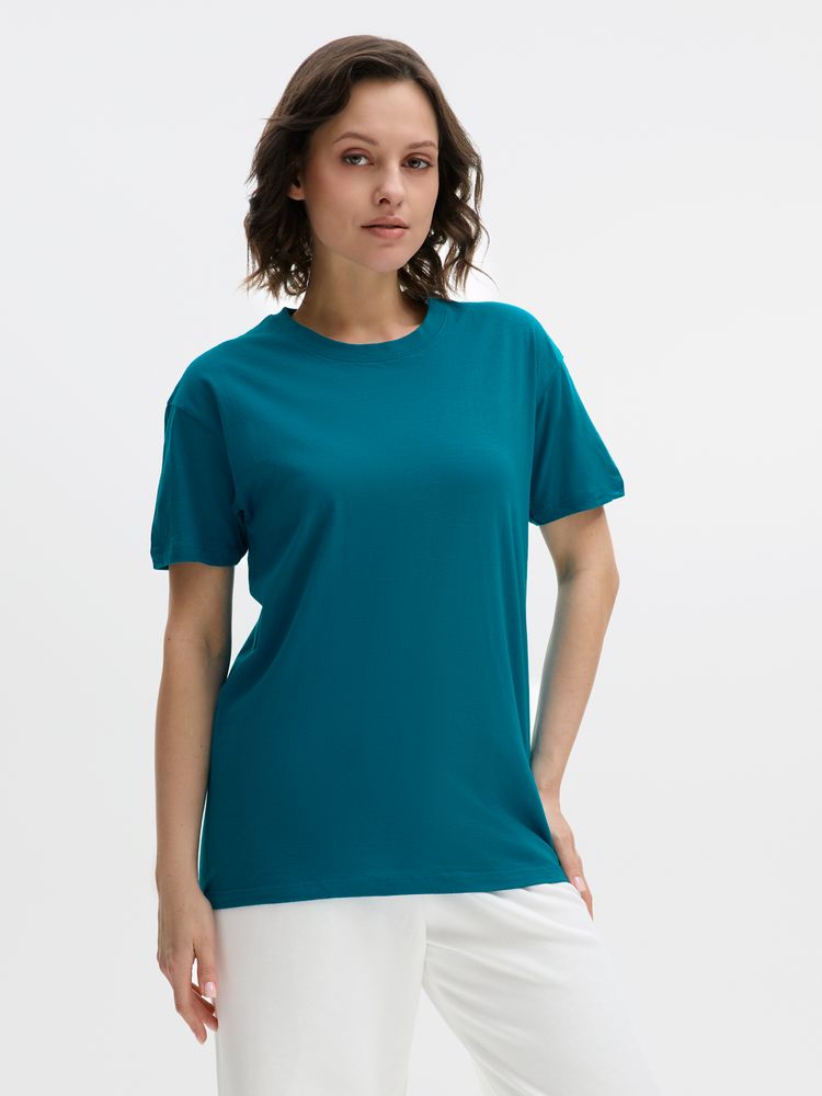 Футболка унисекс Regent 150, винтажный синий / Миниатюра модельного (1000)