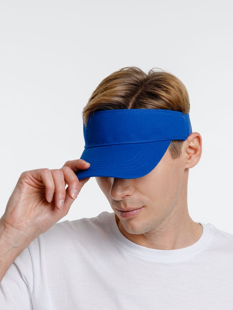 Козырек Viseros, ярко-синий / Миниатюра модельного (1000)