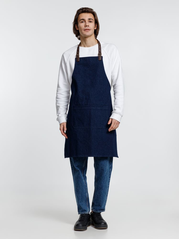 Фартук Denim Team, синий / Миниатюра модельного (1000)
