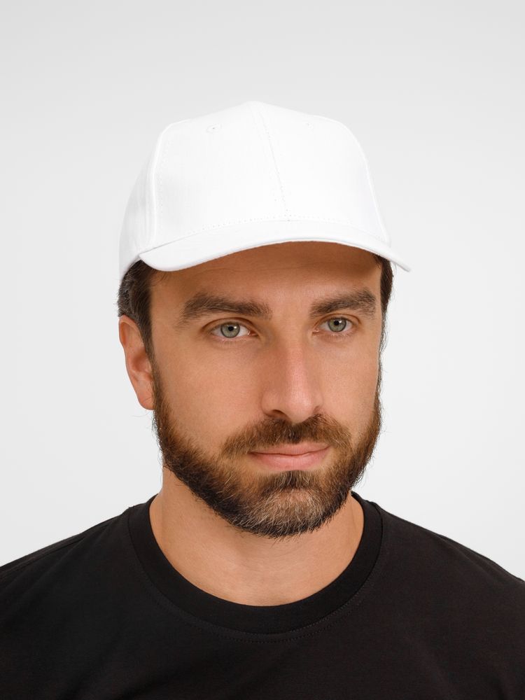 Бейсболка Apollo, белая / Миниатюра модельного (1000)