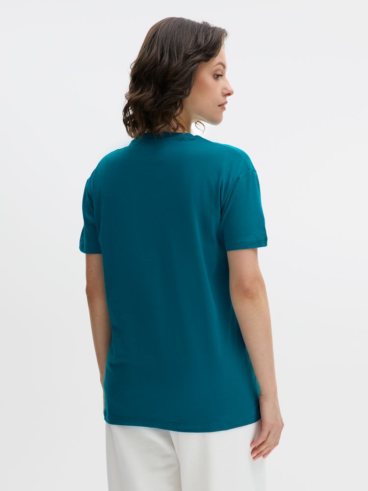 Футболка унисекс Regent 150, винтажный синий / Миниатюра модельного (1000)