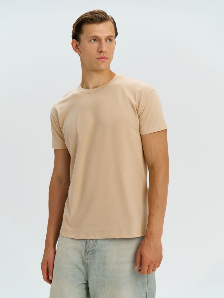 Футболка унисекс Regent 150, песочная / Миниатюра модельного (1000)