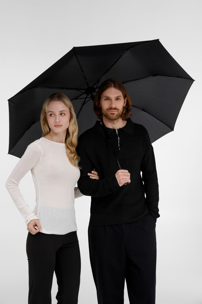 Складной зонт U.090, черный / Миниатюра модельного (1000)