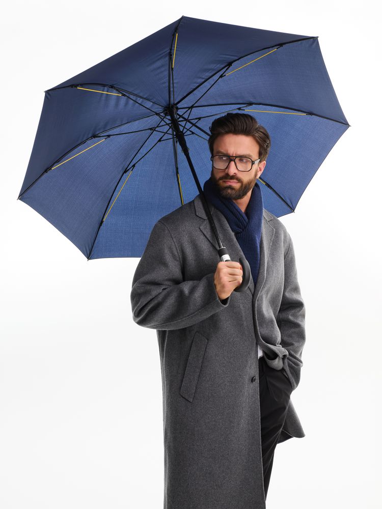Зонт-трость Rainzee, темно-синий / Миниатюра модельного (1000)