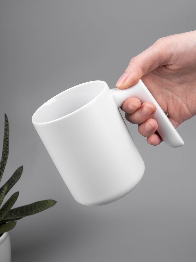 Кружка Visari, белая / Миниатюра имиджевого (1000)