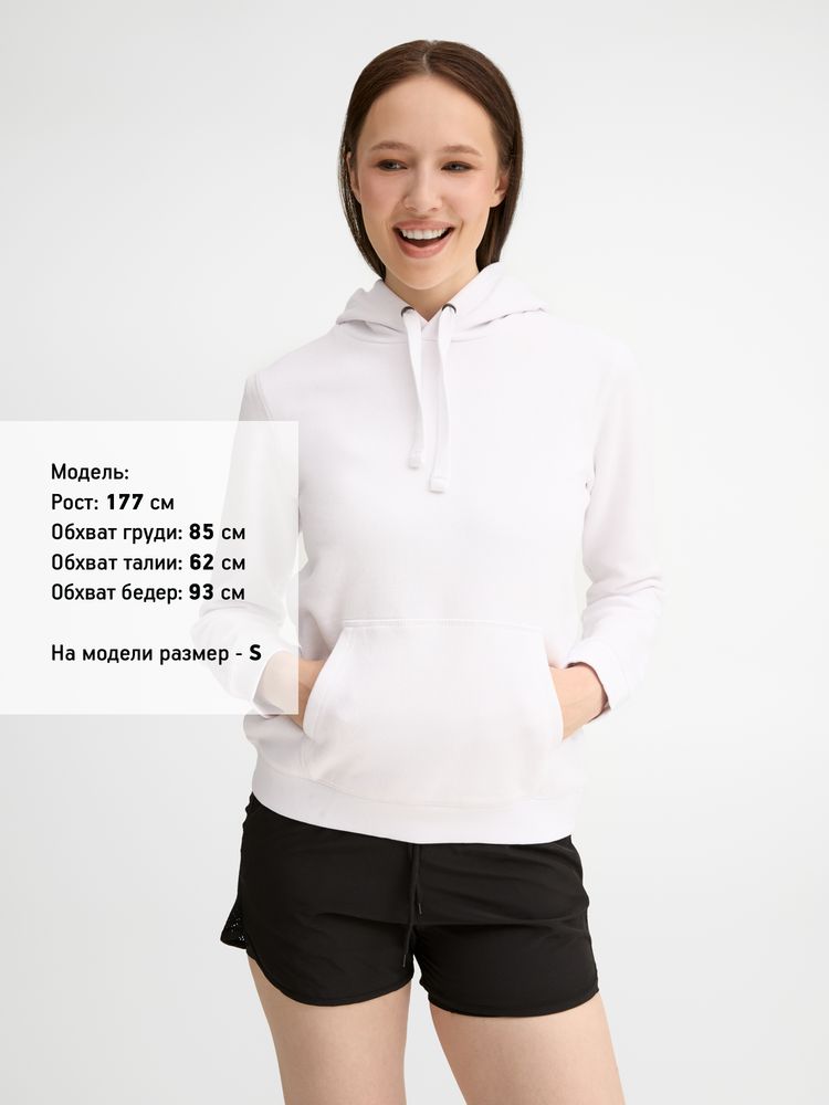 Толстовка женская Spencer Women, белая / Миниатюра модельного (1000)
