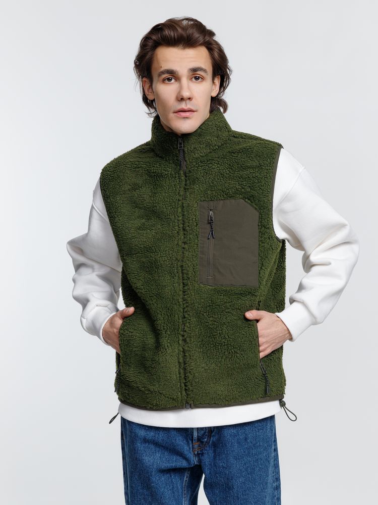 Жилет унисекс Fury BW, хаки / Миниатюра модельного (1000)