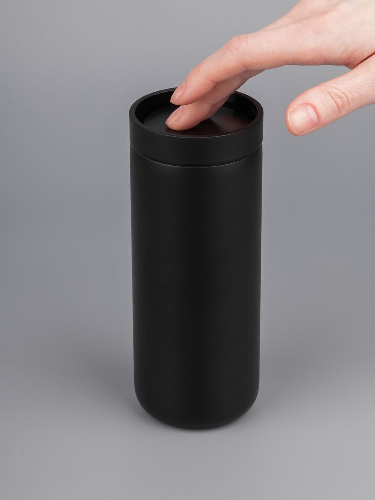 Термостакан Waterford, черный / Миниатюра имиджевого (1000)