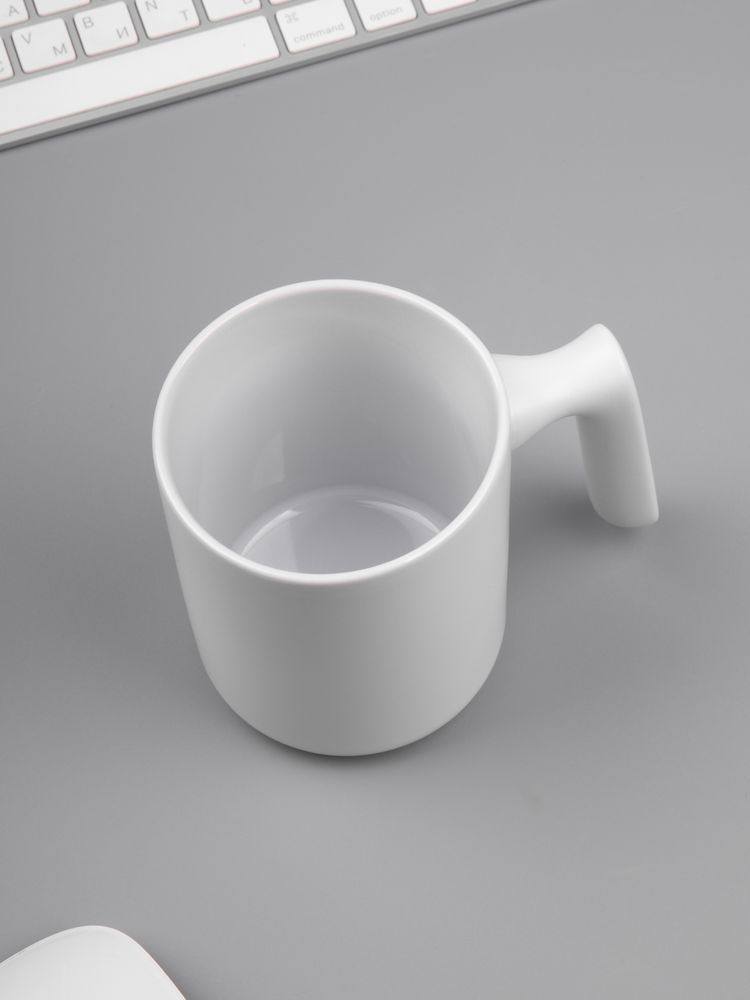 Кружка Visari, белая / Миниатюра имиджевого (1000)