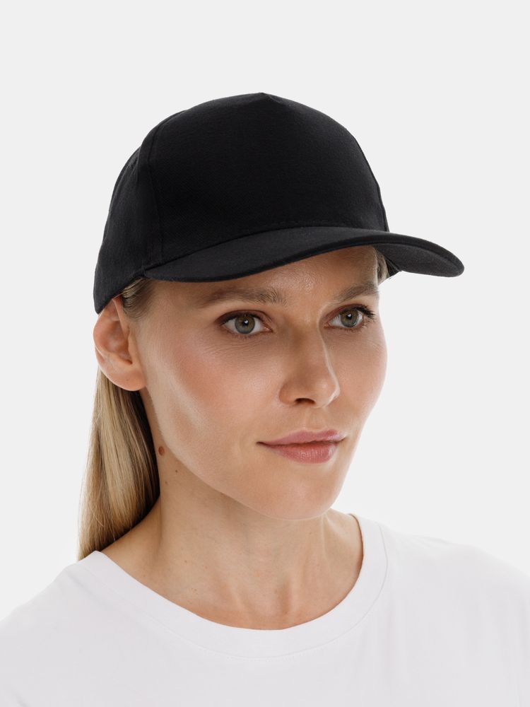 Бейсболка Long Beach, черная / Миниатюра модельного (1000)