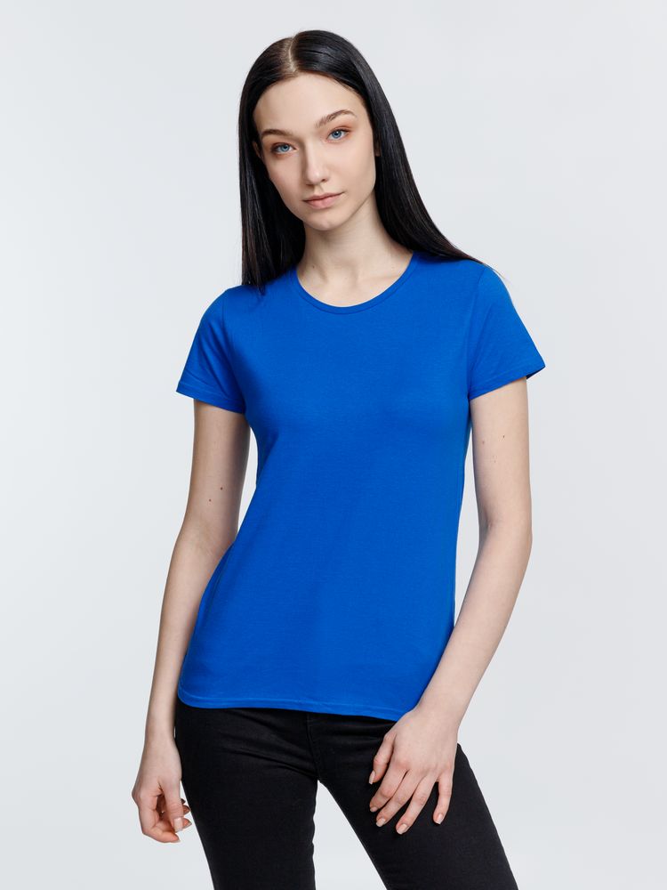 Футболка женская Crusader Women, ярко-синяя / Миниатюра модельного (1000)