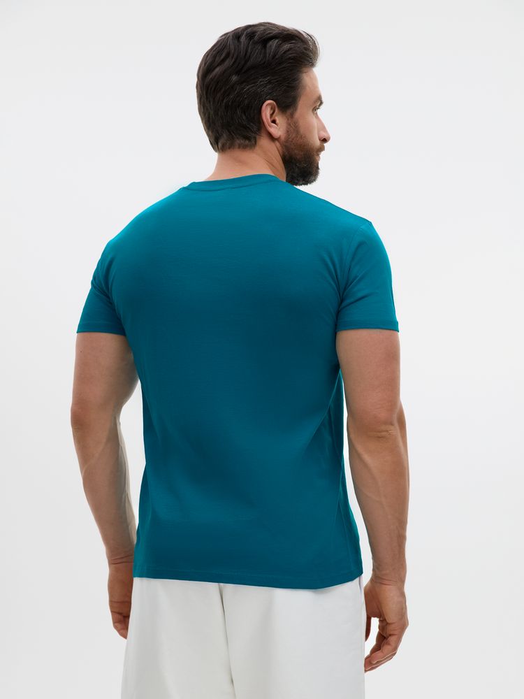 Футболка унисекс Regent 150, винтажный синий / Миниатюра модельного (1000)