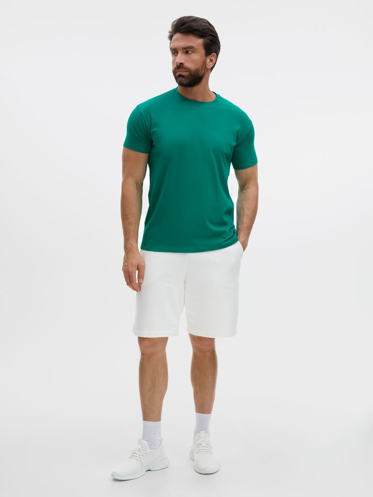 Футболка унисекс Regent 150, зеленая (изумрудная) / Миниатюра модельного (1000)