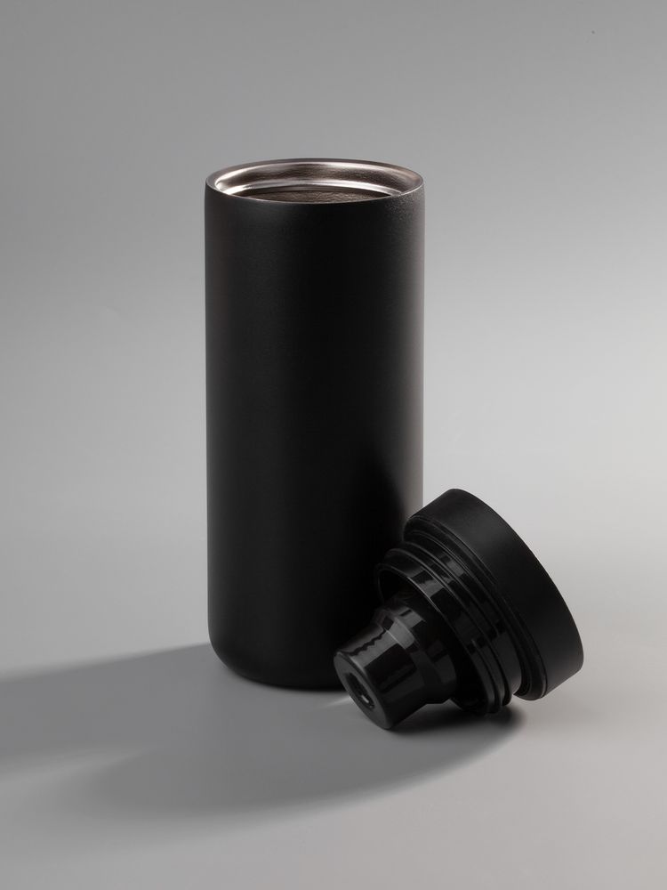 Термостакан Waterford, черный / Миниатюра имиджевого (1000)