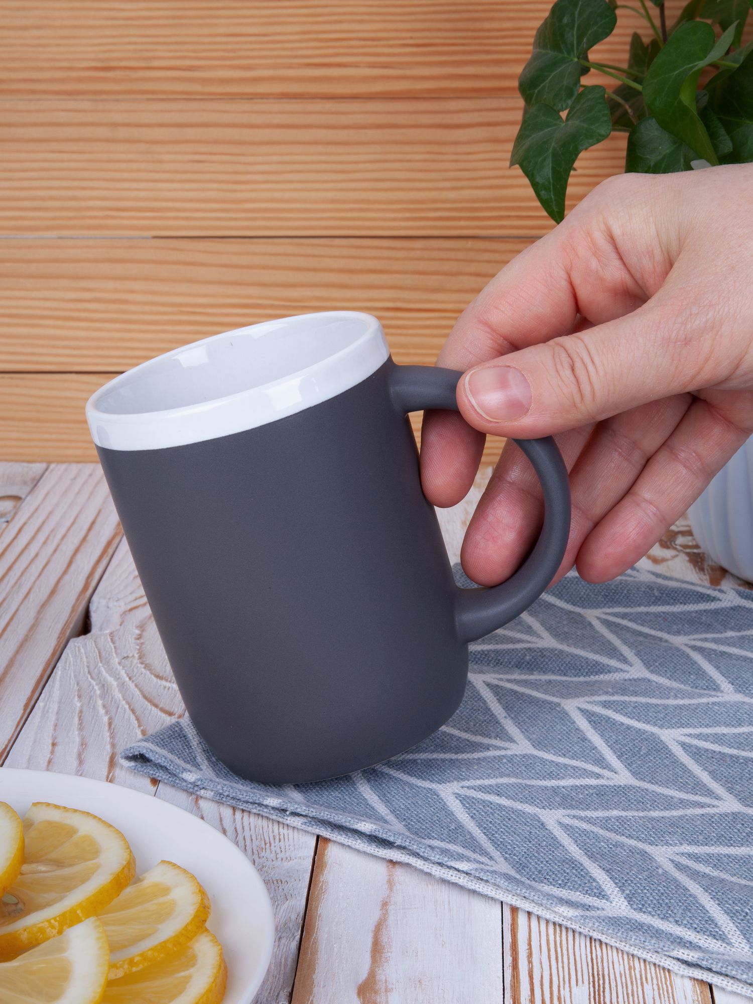 Кружка Borde, серый / Миниатюра WWW (2000)