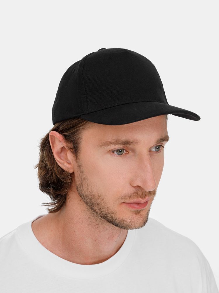 Бейсболка Long Beach, черная / Миниатюра модельного (1000)