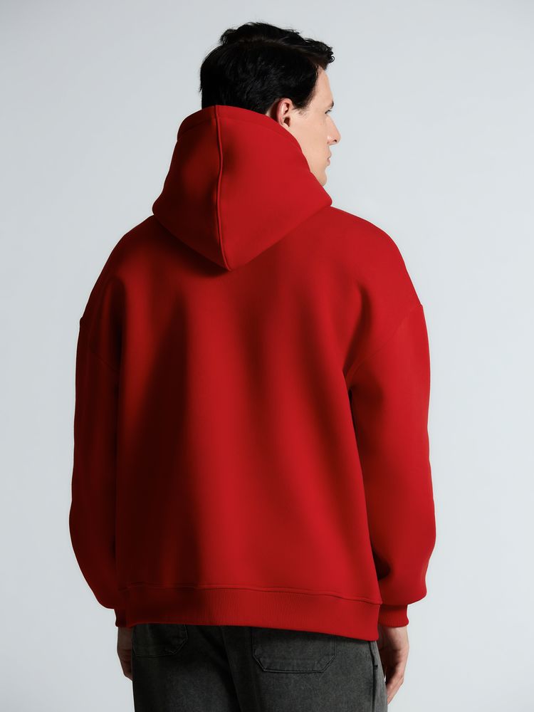 Худи Kulonga Oversize, красное / Миниатюра модельного (1000)