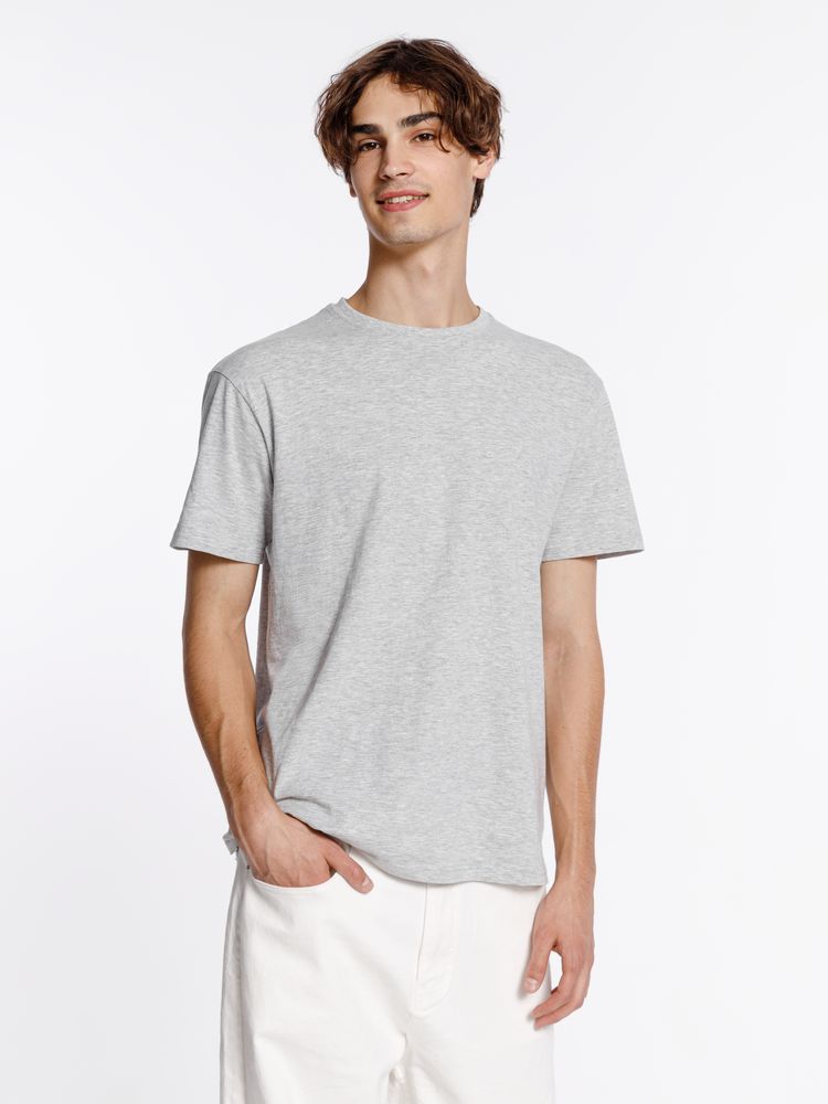 Футболка унисекс Streetwise, серый меланж / Миниатюра модельного (1000)